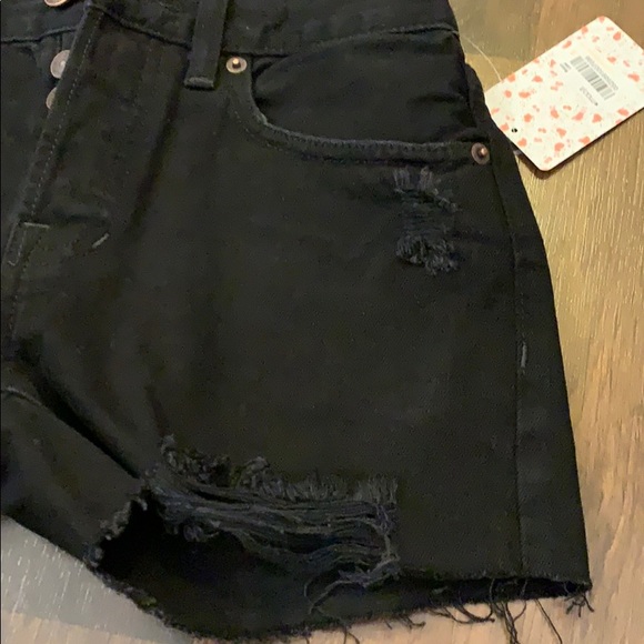 NWT black free people shorts - Picture 5 of 7